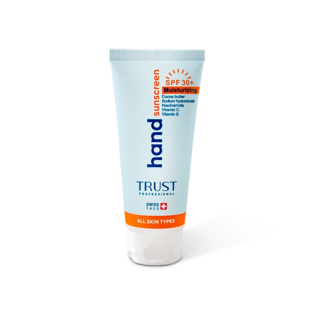 کرم تخصصی دست ضدآفتاب و آبرسان +SPF30 بی رنگ تراست
