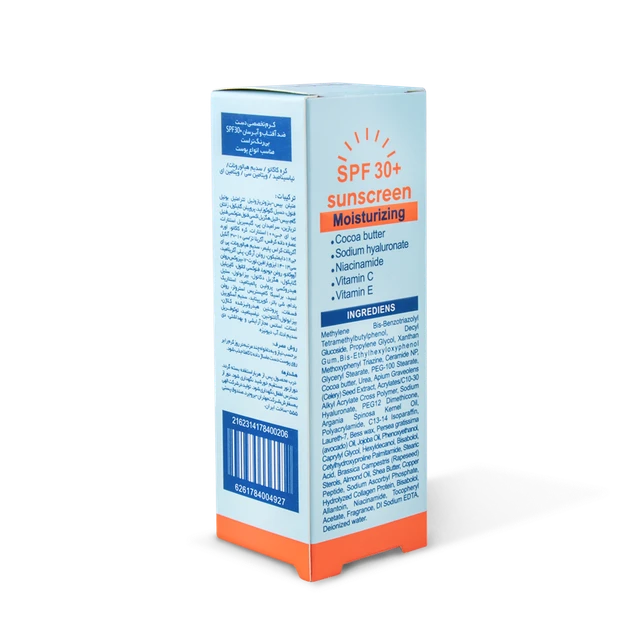 کرم تخصصی دست ضدآفتاب و آبرسان +SPF30 بی رنگ تراست